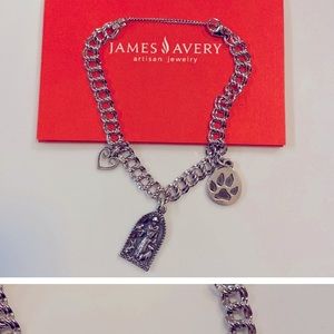 JUST the Saint charm and the paw print charm!